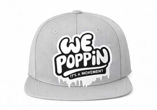 WE POPPIN™ Snapback Hat – Classic Streetwear Cap