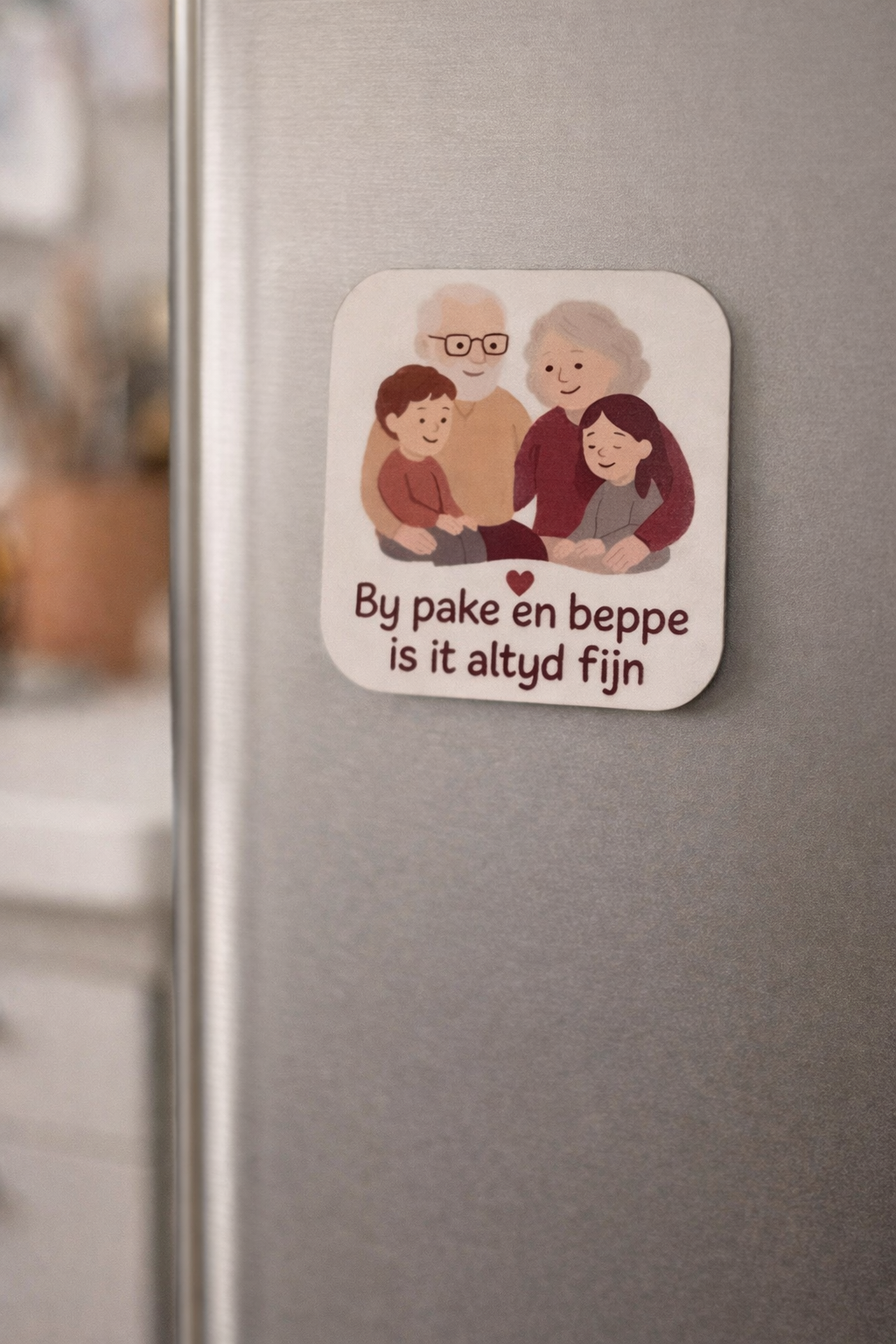 Friese Magneet – By pake en beppe is it altyd fijn