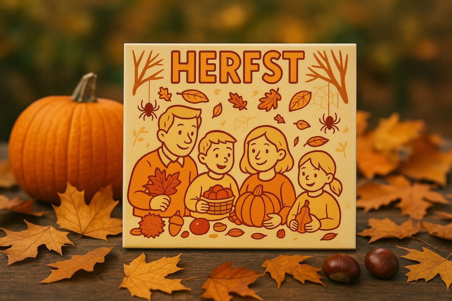 Herfst tegeltje