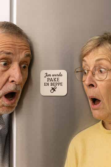 Magneet “Jim wurde Pake en Beppe