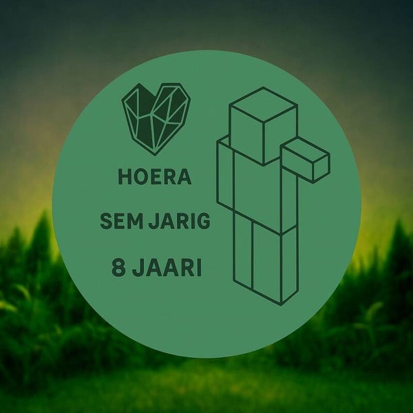 Minecraft traktatiesticker