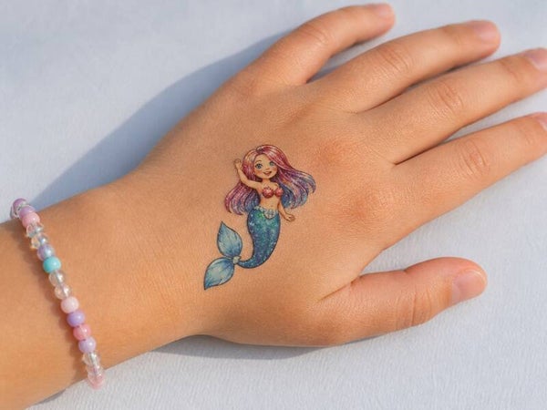 Zeemeermin Tattoo Kind