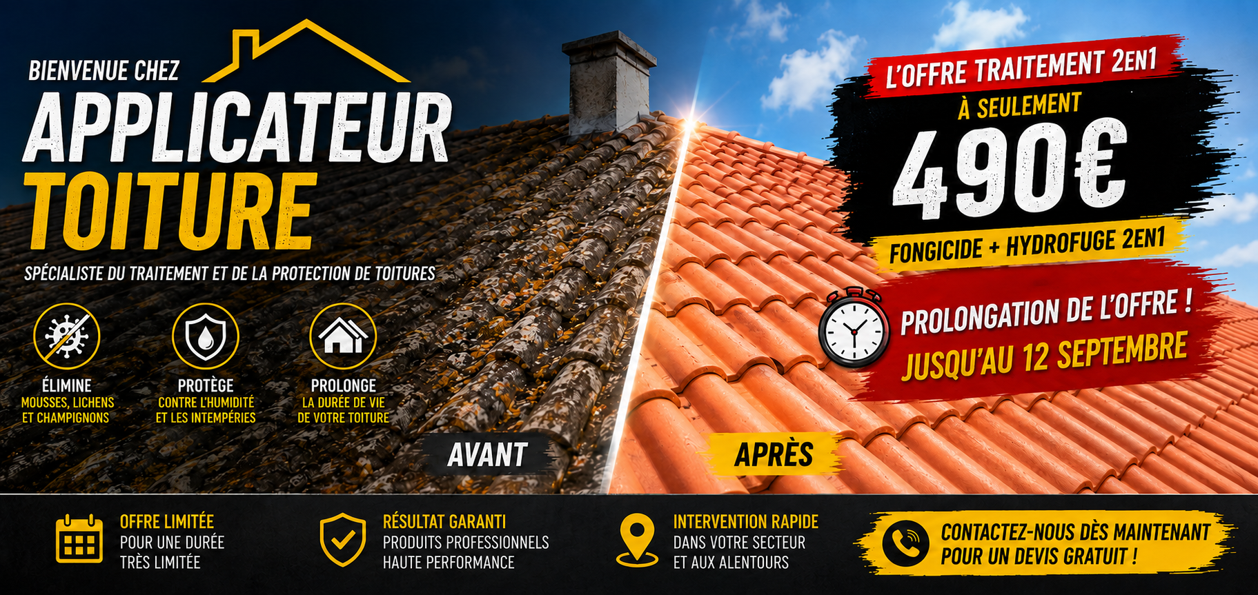 nettoyage toiture pas cher
