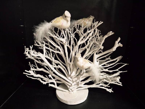 Ornament Witte takken