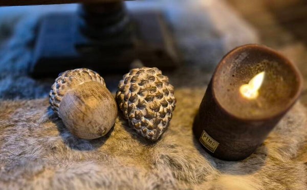 Dennenappel + Eikel set S