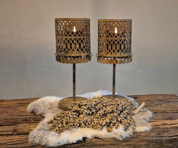 Kandelaar lamp op voet L