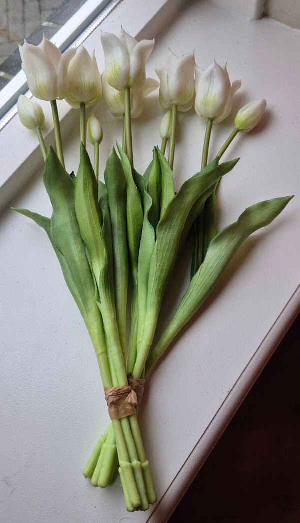 Tulp real touch White