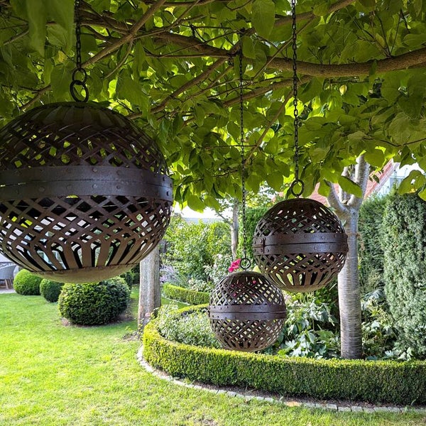 Metalen deco hangers