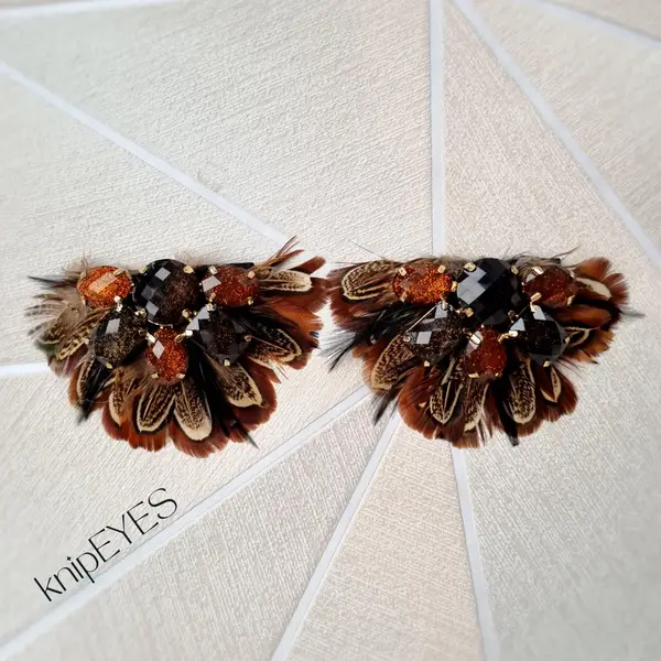 Stylingclips - Feathers ♡ (per paar)