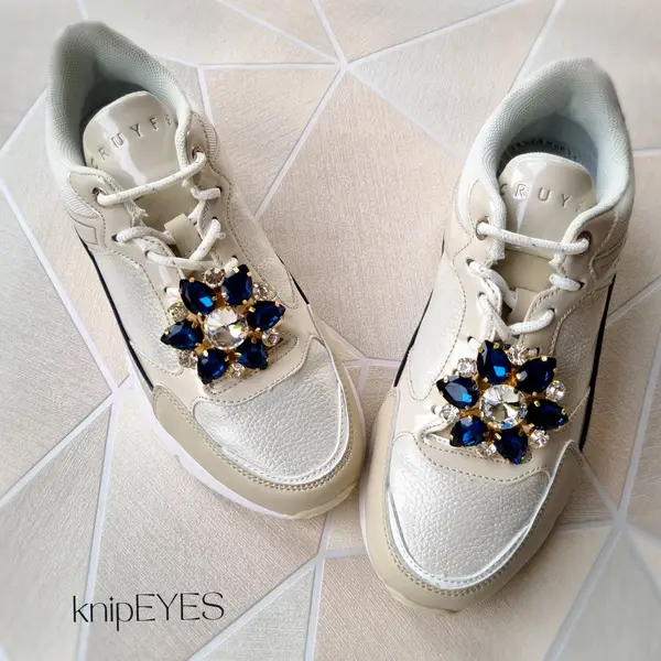 Stylingclips - Flower Blue ♡ (per 2)