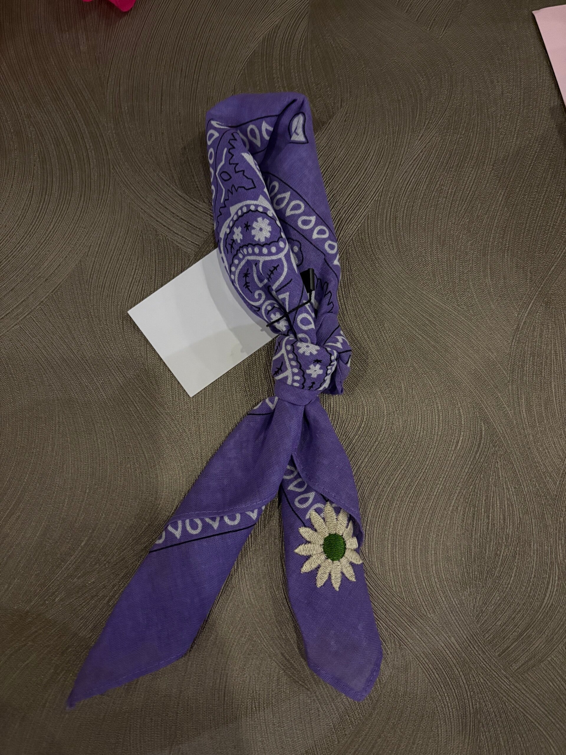 Flora bandana sjaaltje paars