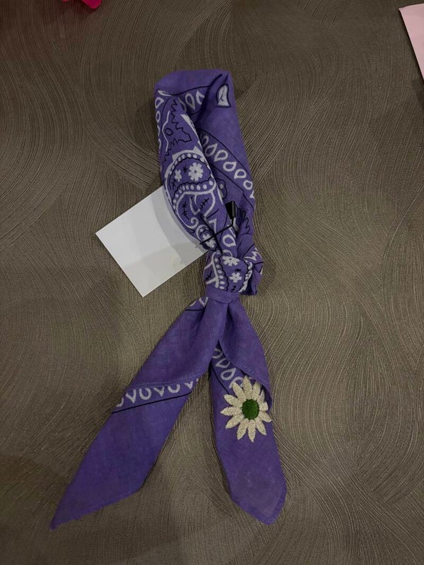 Flora bandana sjaaltje paars