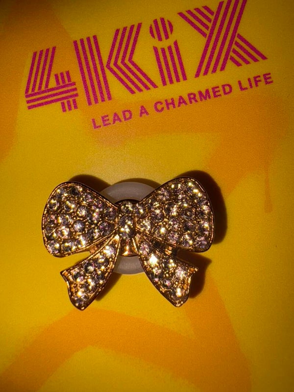 Strik met steentjes charm 4kix