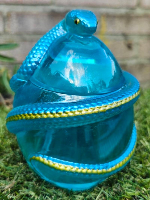 "Noodle the Serpent" Blauw