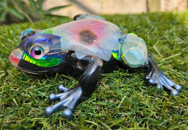 "Frolic the Frog" Holografische Bloemen 1