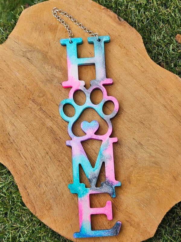 "Home Paw" Multicolor