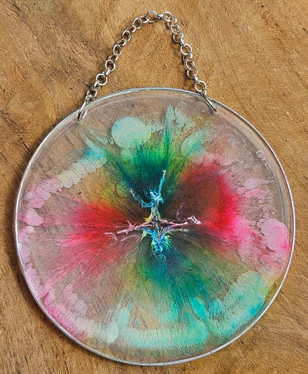 "Muurcirkel" Klein Color Burst 1