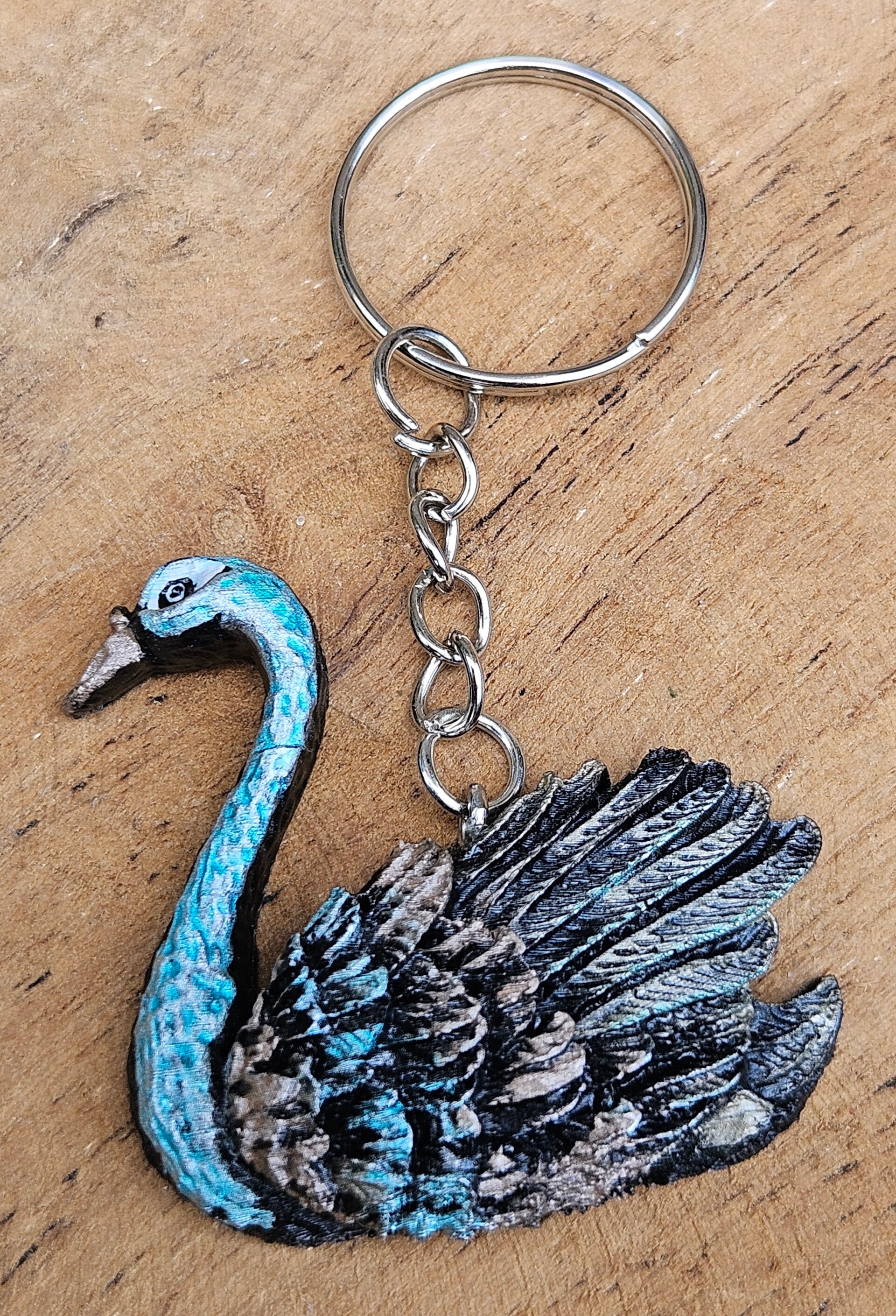 "Zuzu de Zwaan" Sleutelhanger Multi 3