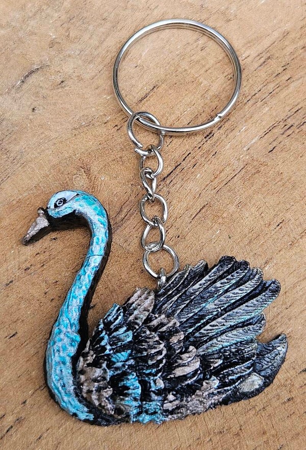 "Zuzu de Zwaan" Sleutelhanger Multi 3