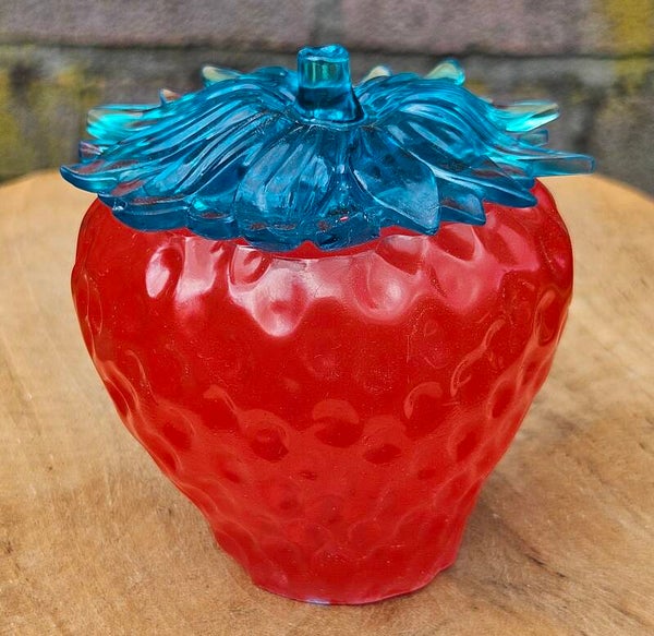 "AardbeiBakje" Rood Blauw