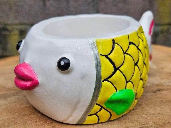 "Pink Lips" Ananasje Gips