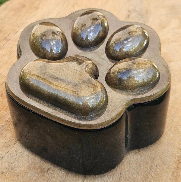 "Pootjesdoosje" Brons