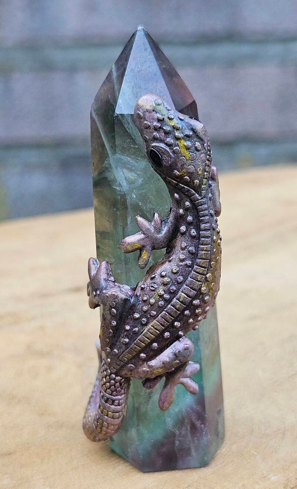 Hagedis op Fluorietpunt 2