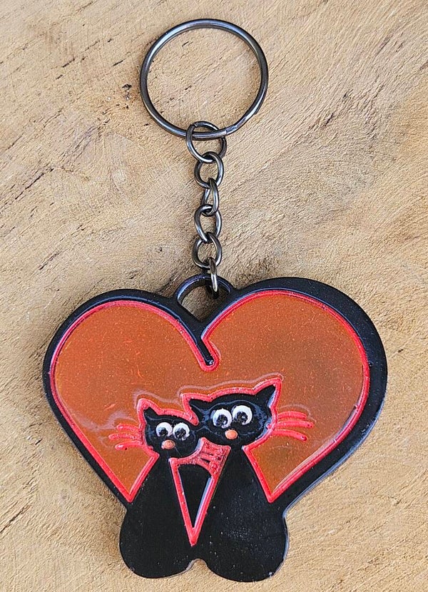 "Twee poesjes" Zwart