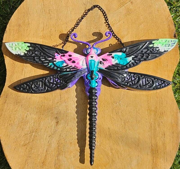 "Dancing Dragonfly" Multicolor