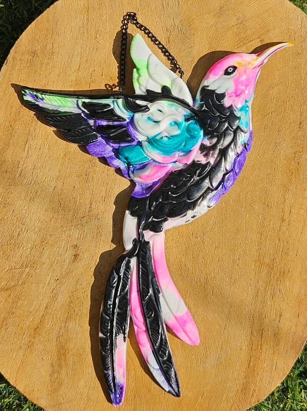 "Luma the Hummingbird" Multicolor