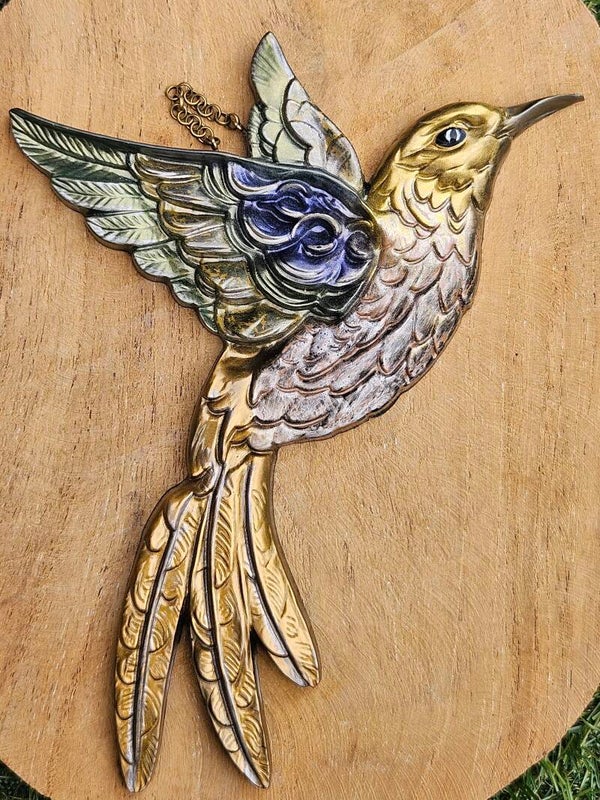 "Luma the Hummingbird" Metallic