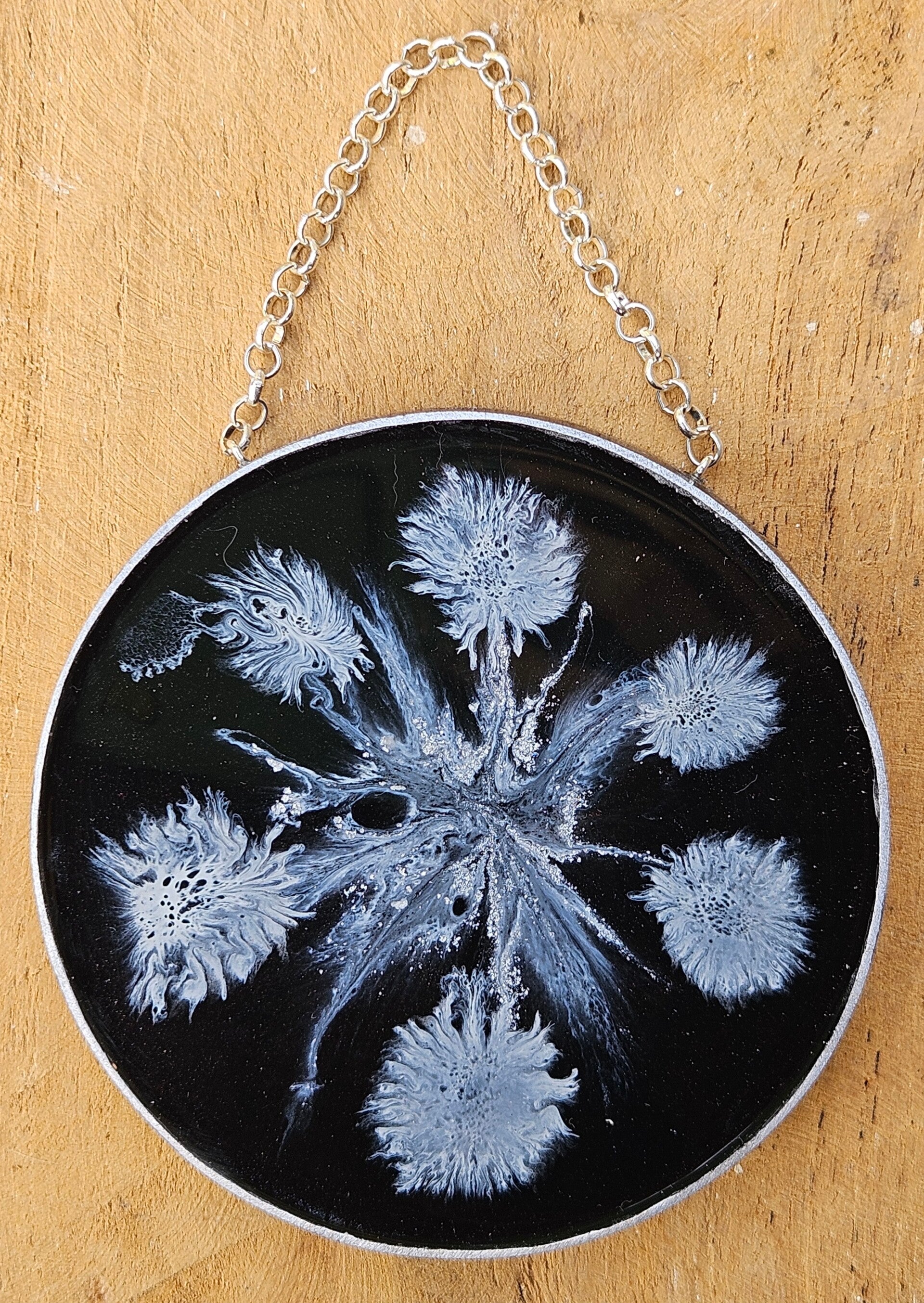 "Muurcirkel" Silver Splash 2