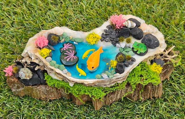 " Visjes in Oester" Landschapje