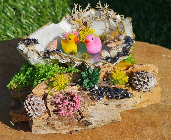 "Yellow and Pink" Landschapje