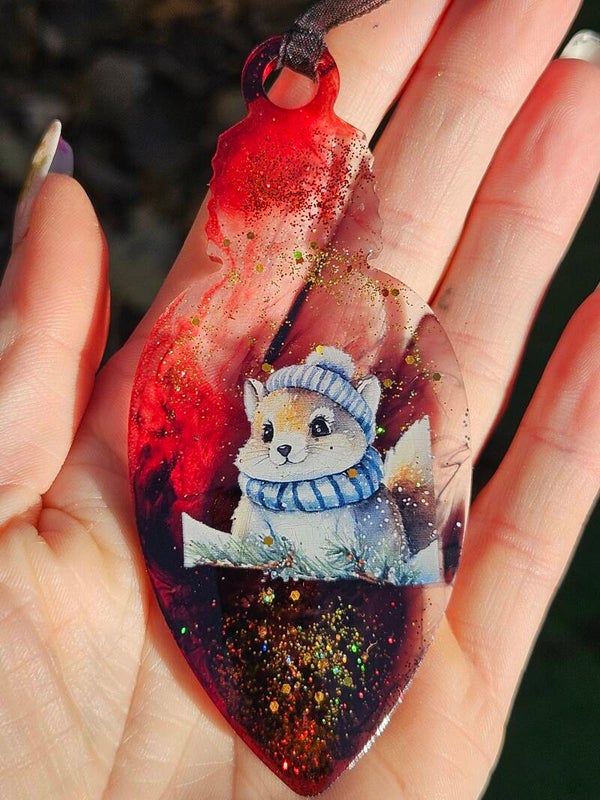 "Kersthanger" Eekhoorntje