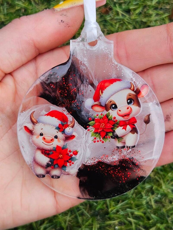 Hanger "Kerstbal" Koetjes