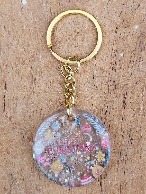 Sleutelhanger "Merry Christmas"