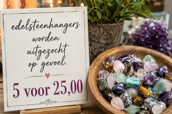5 hangers voor 25,00
