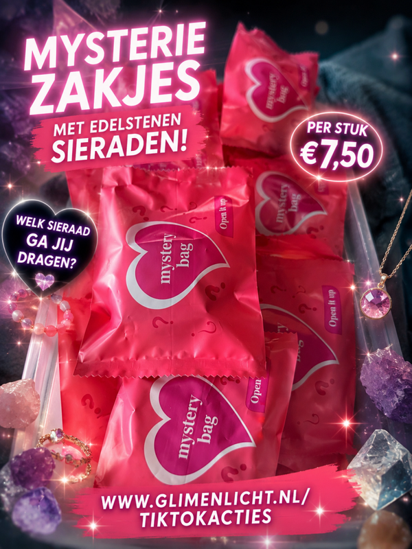 Mysterie zakjes edelstenen sieraden