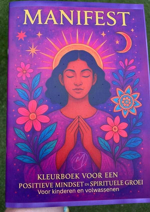 Kleurboek Manifest voor positieve mindset