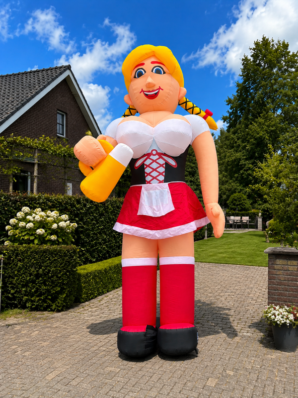 Opblaasbare Heidi (Sarah pop) 3,5m huren - regio Nijverdal