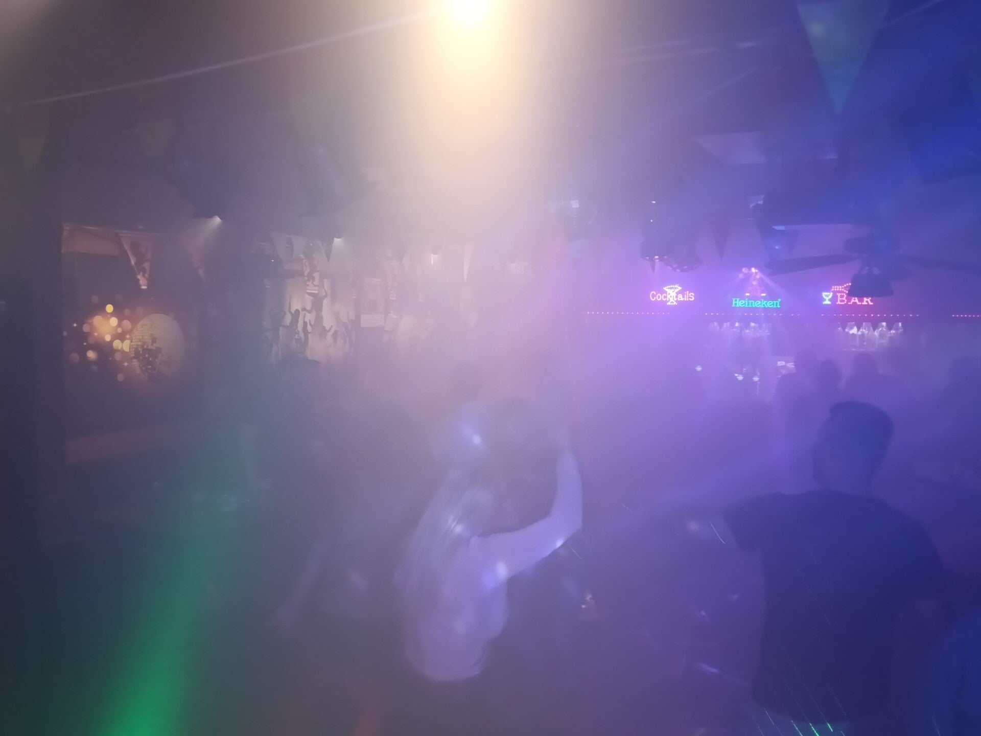 Feestavond tijdens de braderie-afterparty in Boskoop
