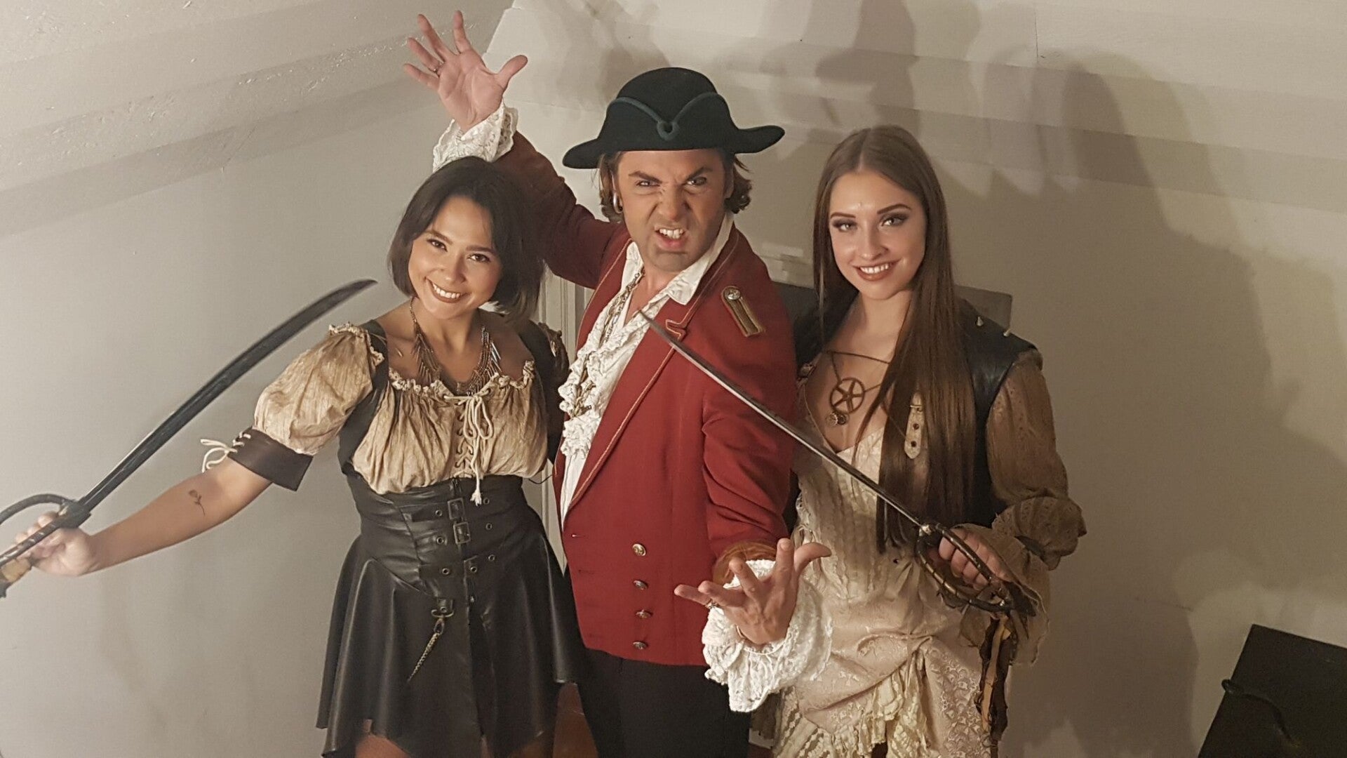 Piraat tijdens het bedrijfsfeest