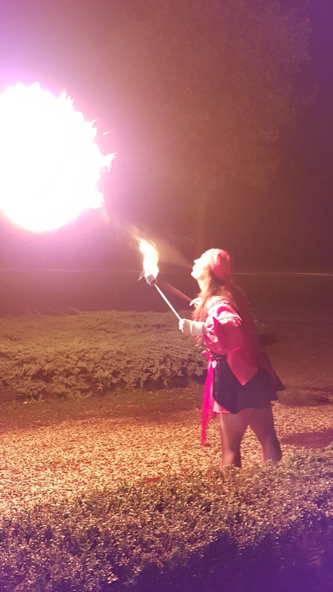 Spectaculaire vuuract tijdens de piratenavond