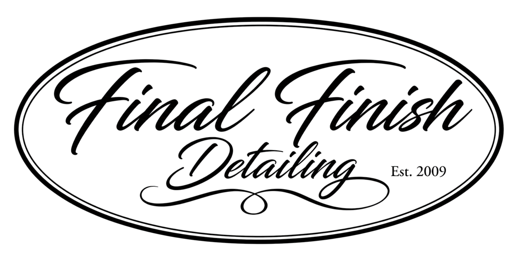 Final Finish Detailing logo and design.