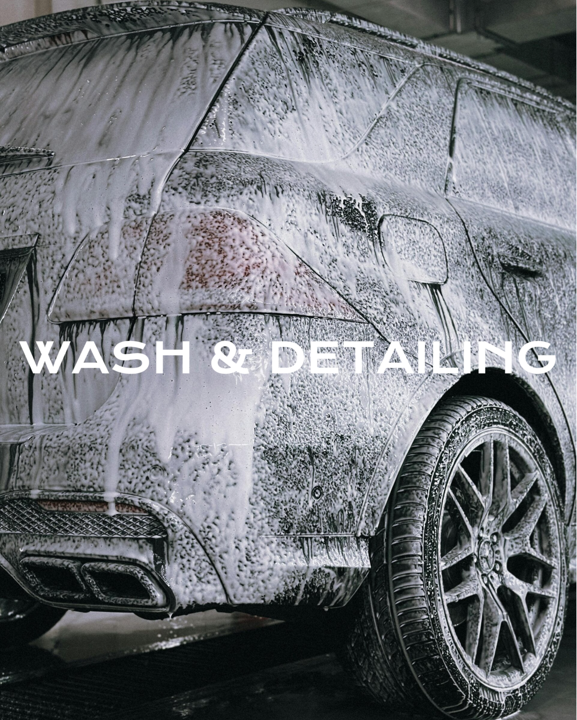 Full service valet and detailing packages