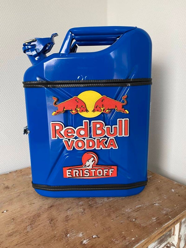 Jerry can 20L red bull vodka
