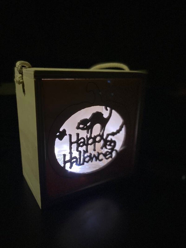 Halloween draaglantaarn