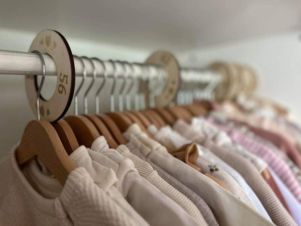 Maat hanger kleding