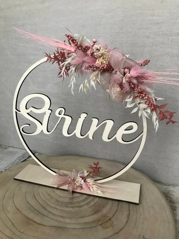 Flowerhoop hout 35 cm